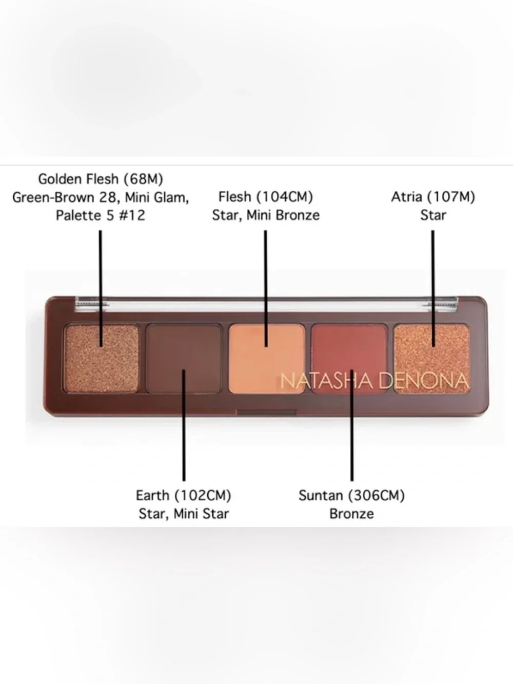 🆕 Natasha Denona alloy palette